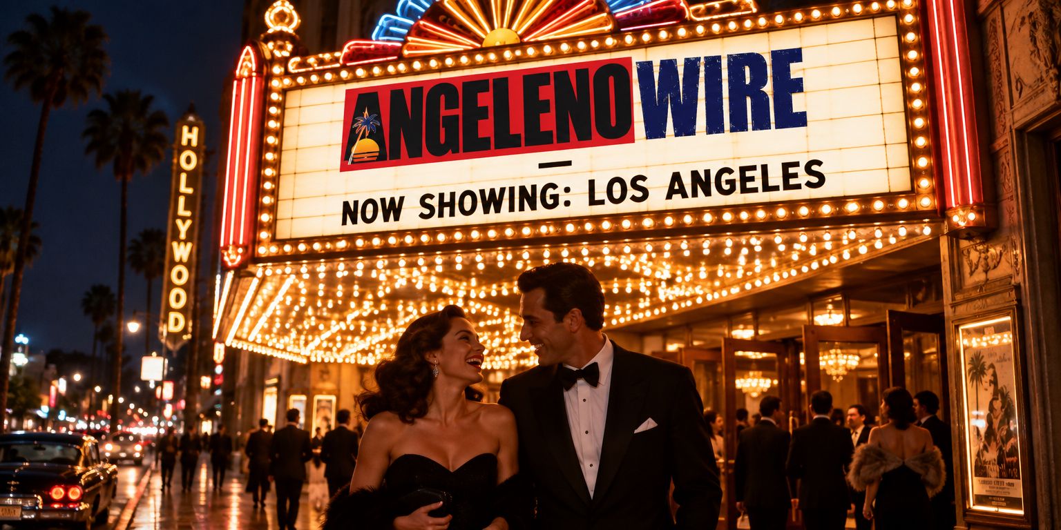 Hollywood after dark